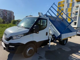 Iveco Daily Самосвал с кран, снимка 13