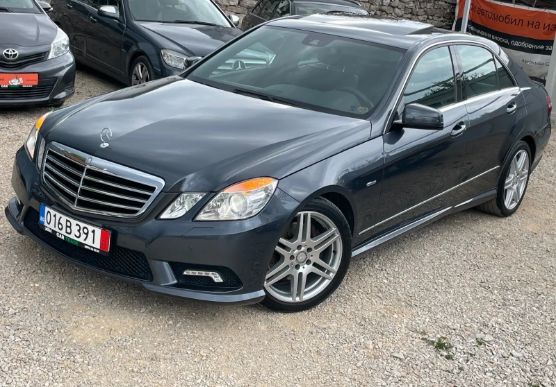 Mercedes-Benz E 350 AMG/198.000км/Сервизна история/Задно/Черен таван/ - 24500 лв. - 79139414 | Car24.bg