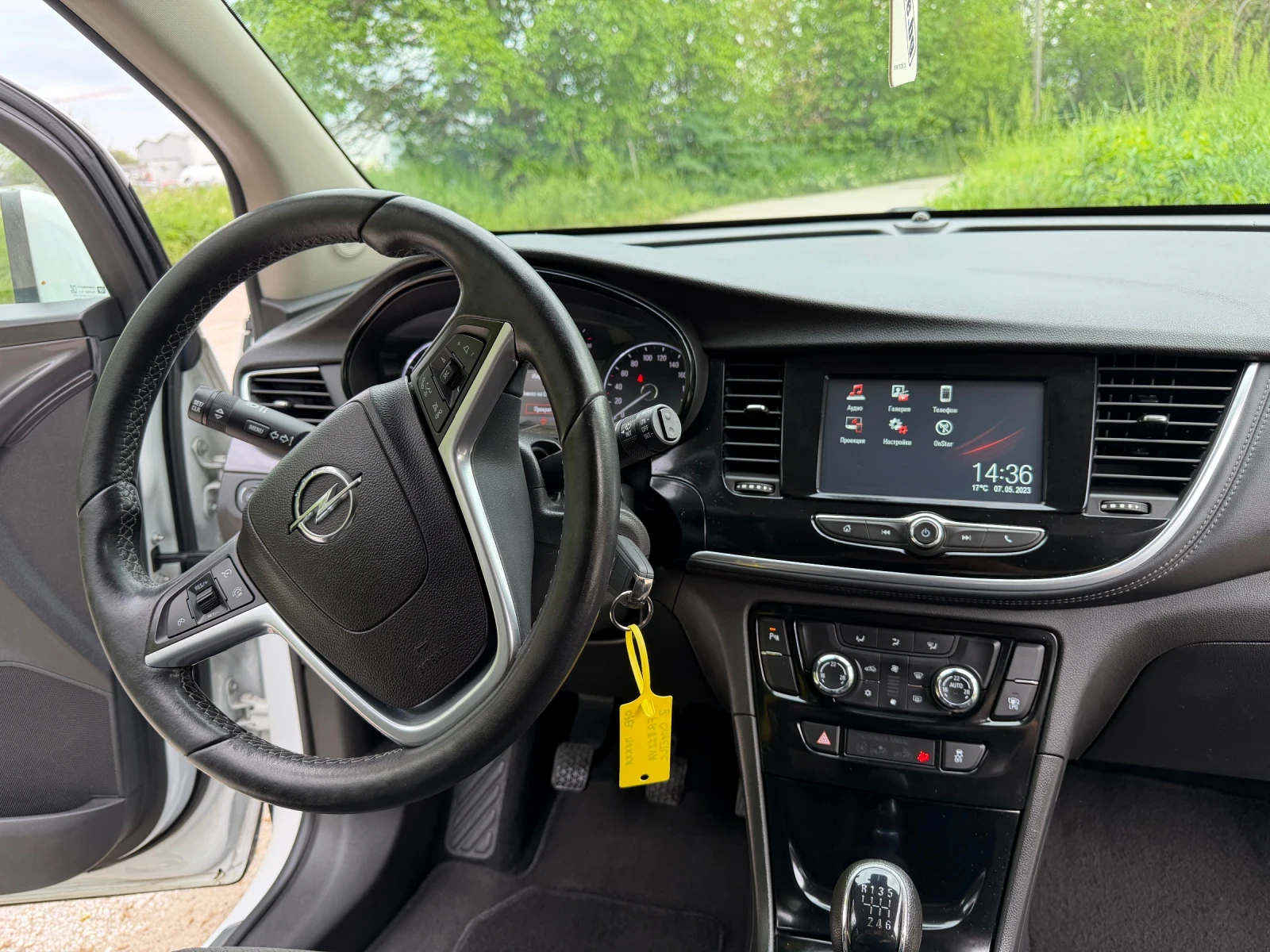 Opel Mokka X 1.4-140кс.Фабр-газ.18г.6-скорости.174хил.км.Кожа, снимка 14 - Автомобили и джипове - 53864390