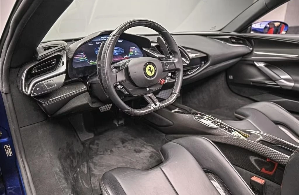 Ferrari SF 90 SPIDER/ CARBON / JBL / BLU ELETTRICO / CERAMIC | Mobile.bg � ����������� 14