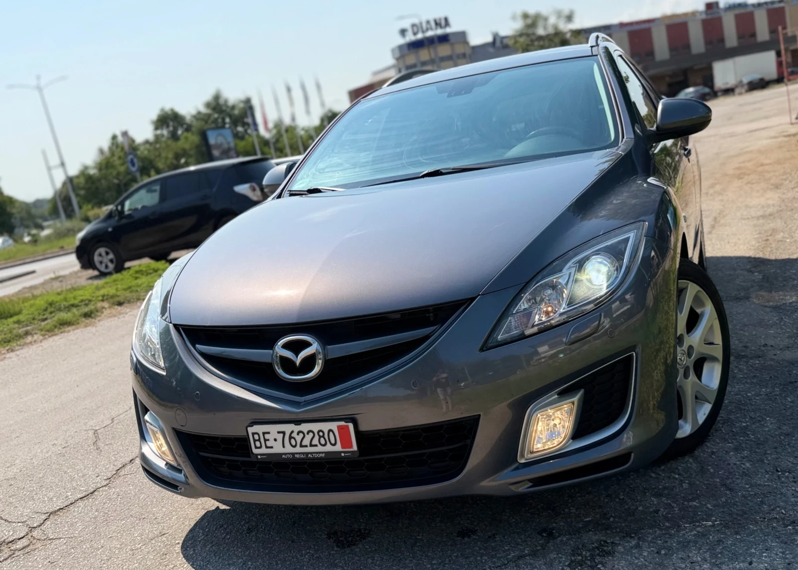 Mazda 6 2.5!!ШВЕЙЦАРИЯ!ТОП СЪСТОЯНИЕ!КОЖА!!НАВИ!!, снимка 4 - Автомобили и джипове - 55433376