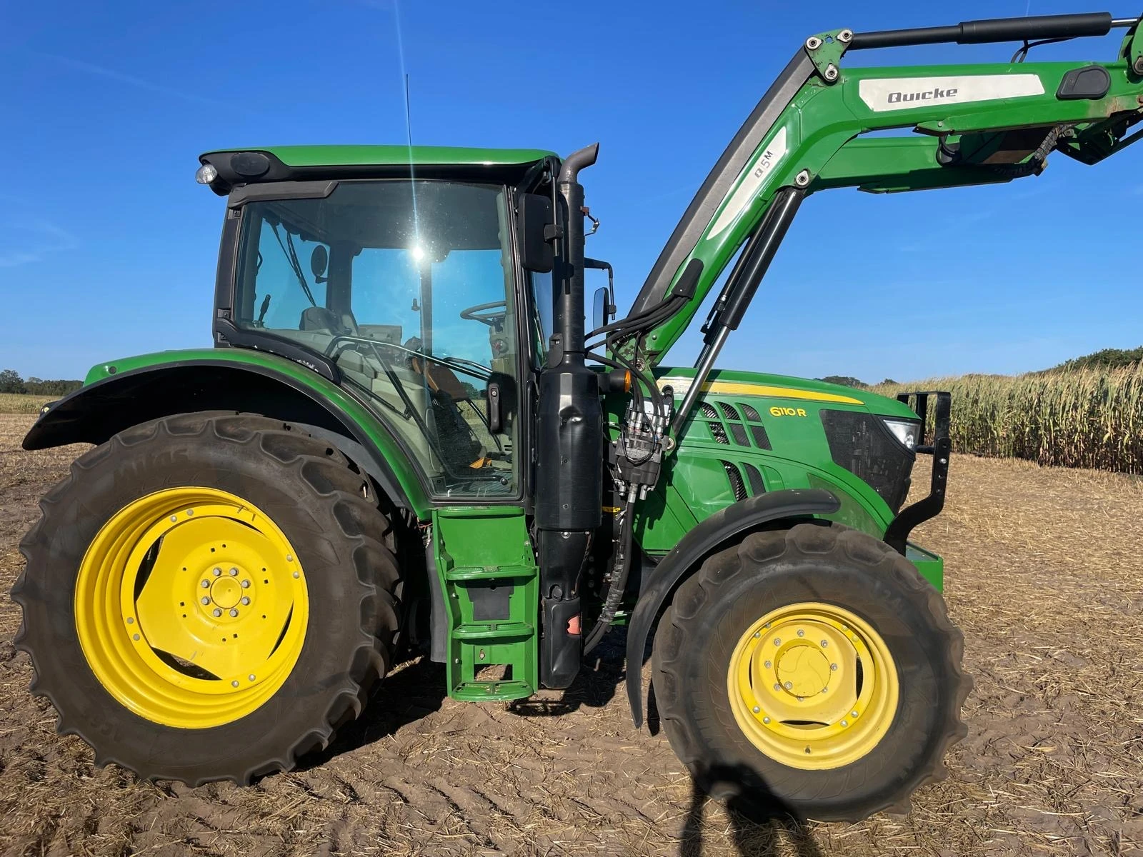 Трактор John Deere 6110R POWER QUAD ЛИЗИНГ, снимка 7 - Селскостопанска техника - 55901320