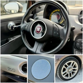 Fiat 500 Панорама* ПоръчковСалонDisel* Мултиволан* УНИКАТ* , снимка 13