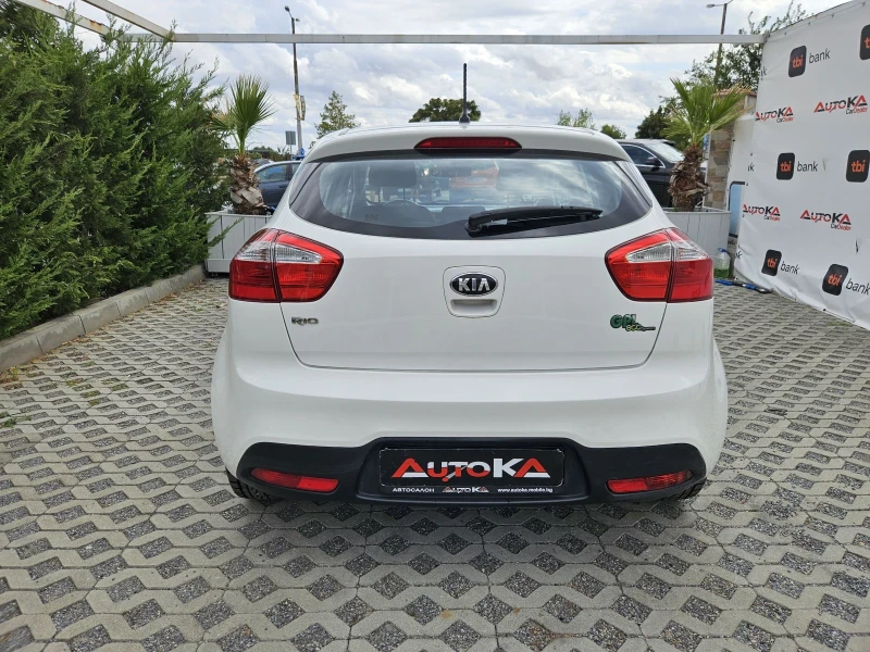 Kia Rio 1.2I-85кс= ФАБРИЧНА ГАЗ= &#917;URO 5&#914;, снимка 4 - Автомобили и джипове - 51578639