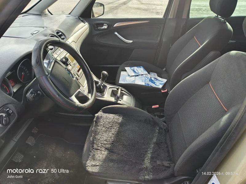 Ford Galaxy 2.0D 141k.c. 6+ 1, Panorama, klimatronik, Navi, снимка 12 - Автомобили и джипове - 53473911