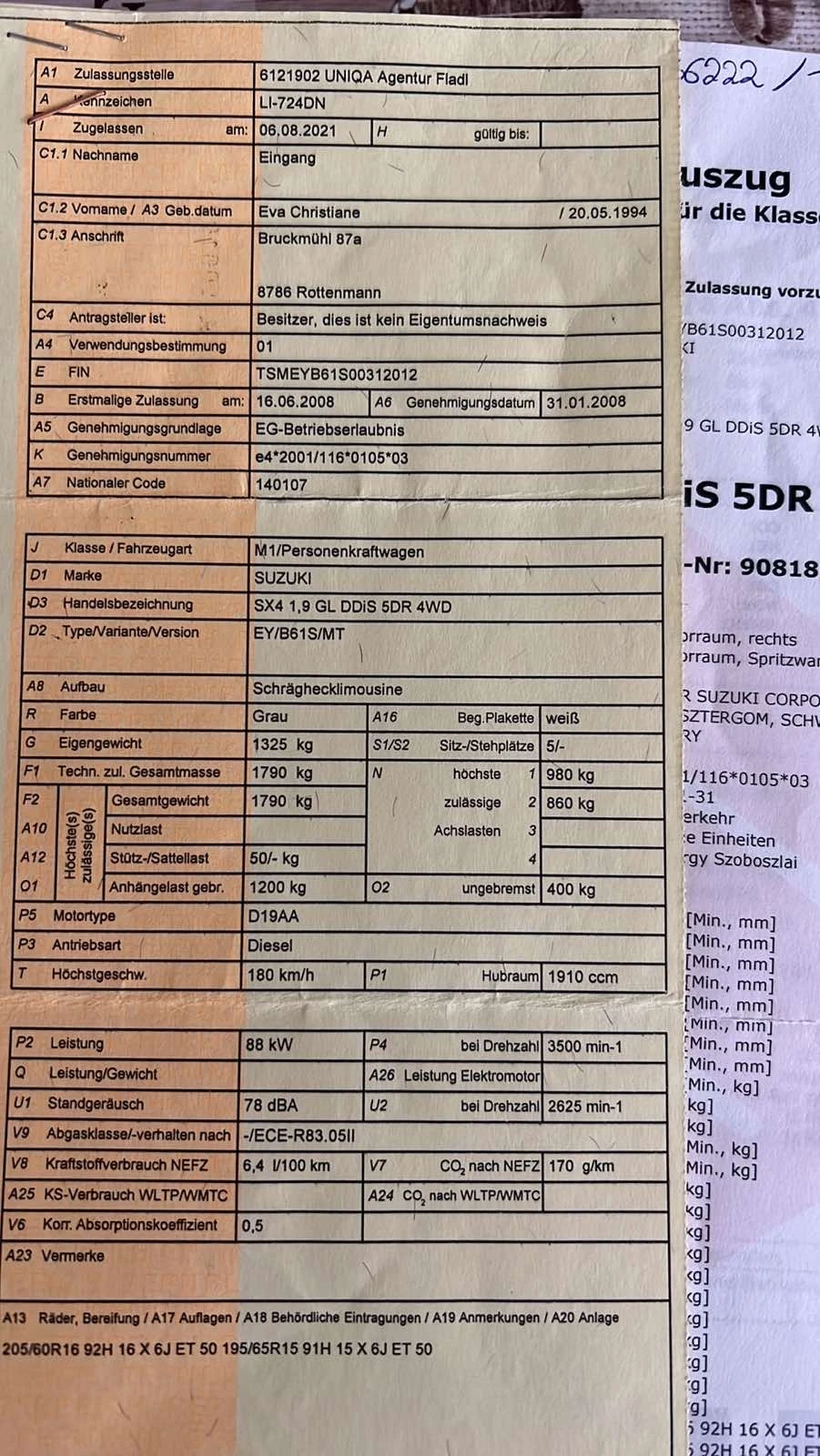 Suzuki SX4 1.9 DDiS 4x4 - изображение 9