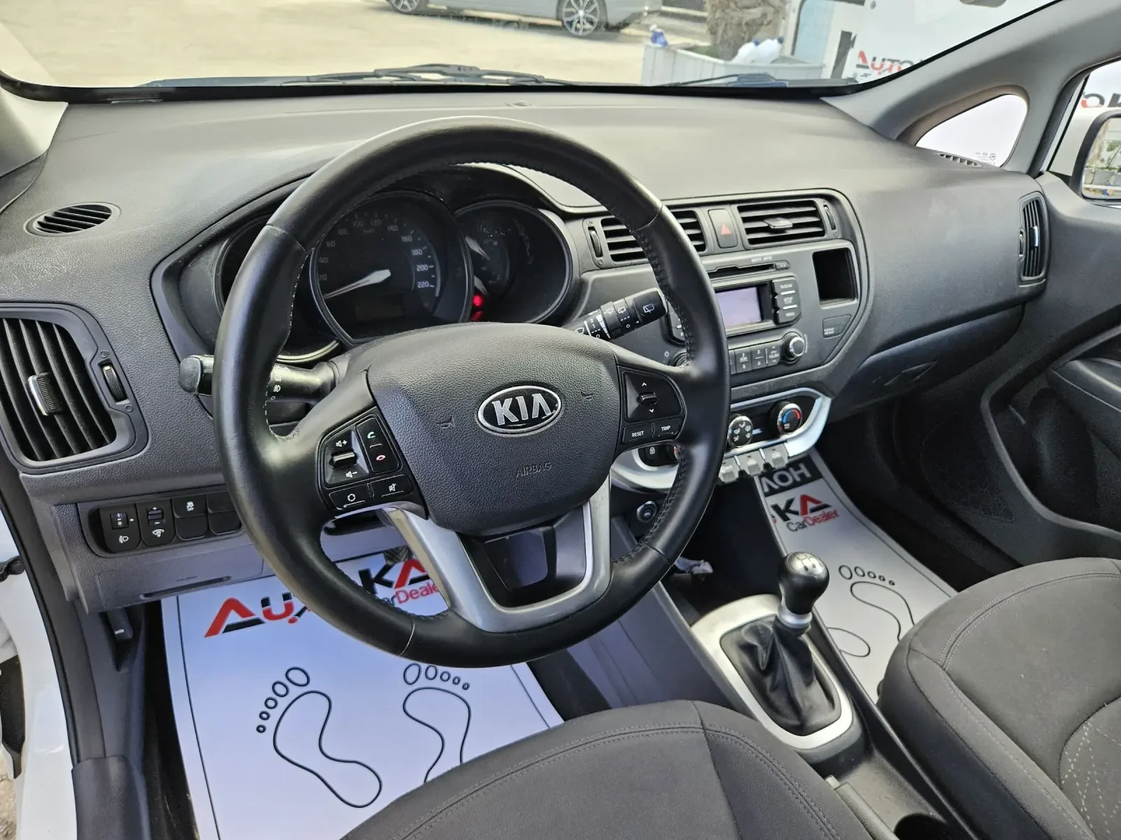 Kia Rio 1.2I-85кс= ФАБРИЧНА ГАЗ= ΕURO 5Β - изображение 8