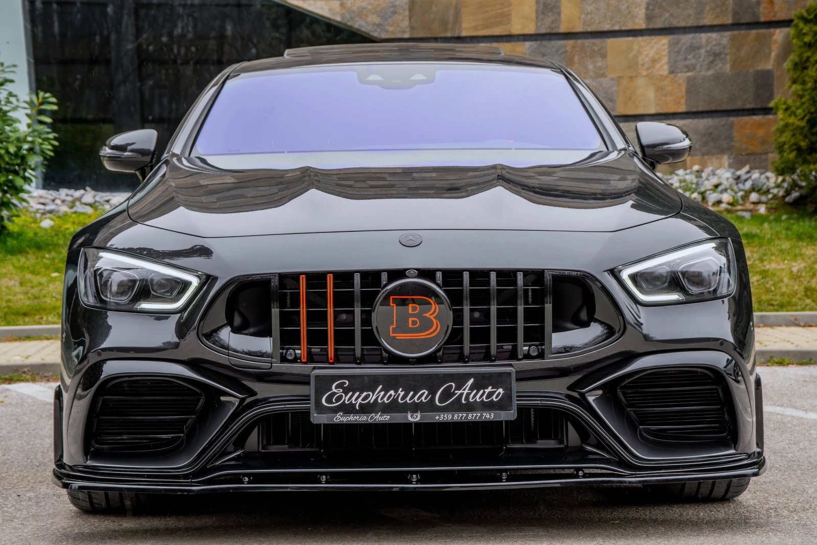 Mercedes-Benz AMG GT BI-TURBO* 4MATIC* 450HP* BRABUS LIMITED* �������� | Mobile.bg � ����������� 8
