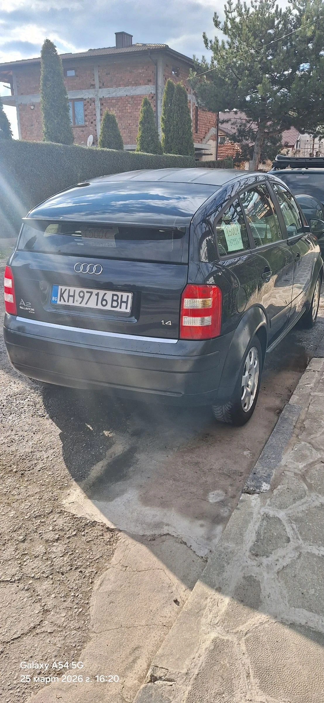 Audi A2 1.4 бензин, снимка 6 - Автомобили и джипове - 54086094