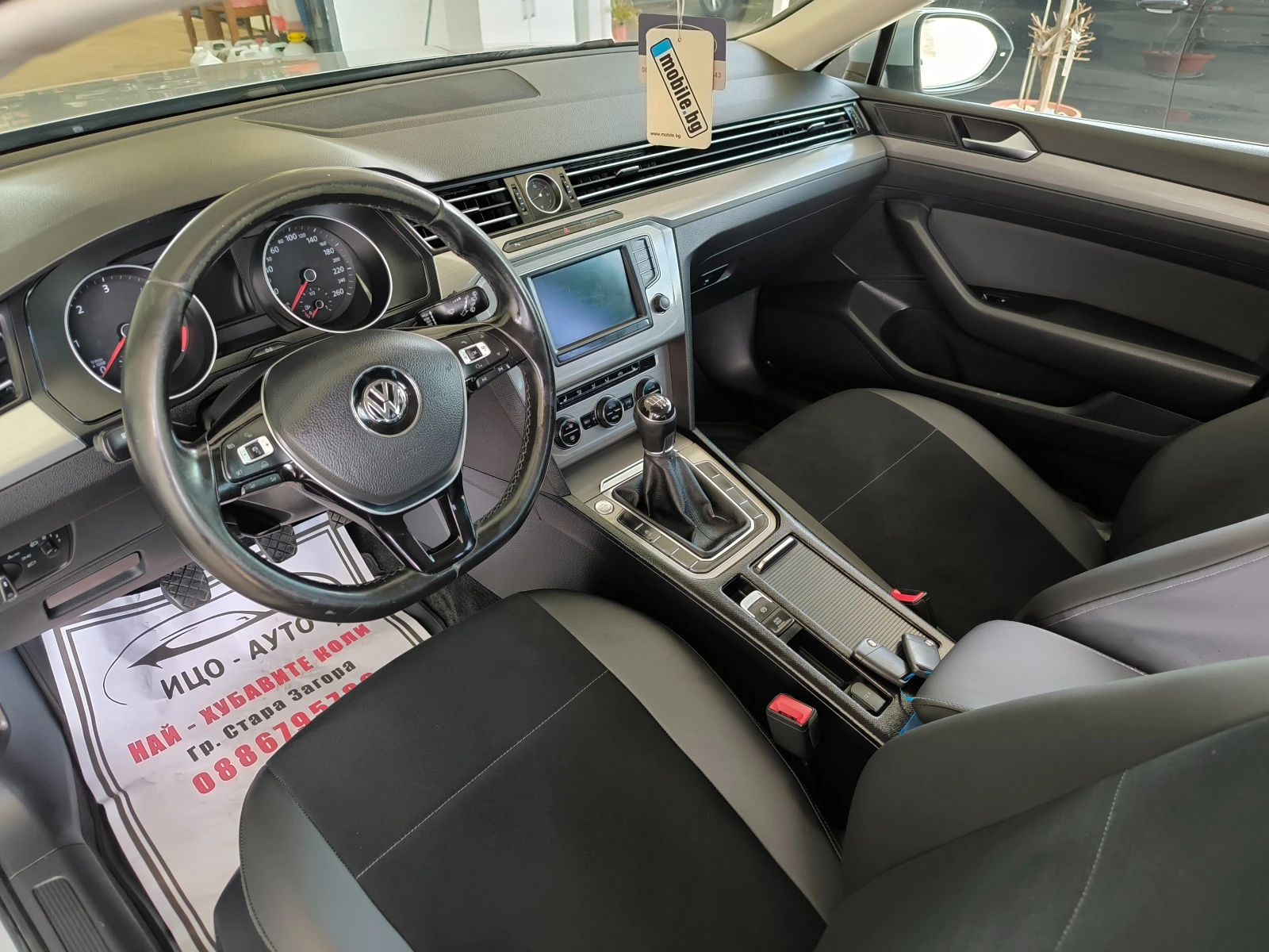 VW Passat 2, 0ТDi-150k.c.6ск.НАВИ, ЕВРО 6, снимка 9 - Автомобили и джипове - 54125550