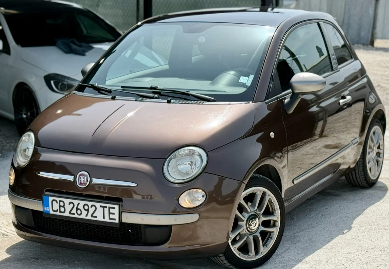 Fiat 500 Панорама* ПоръчковСалонDisel* Мултиволан* УНИКАТ* , снимка 2 - Автомобили и джипове - 54338615