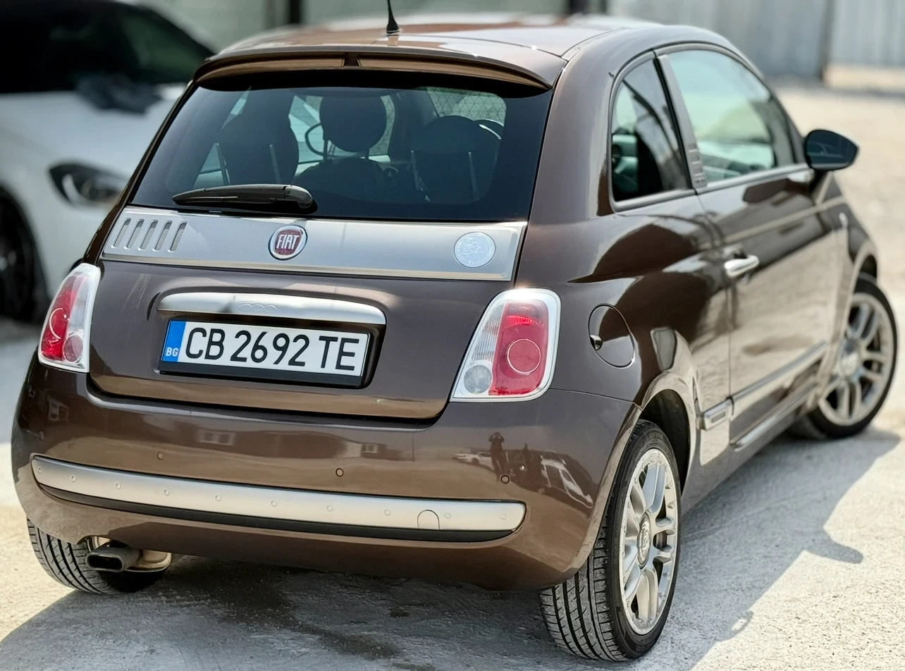 Fiat 500 Панорама* ПоръчковСалонDisel* Мултиволан* УНИКАТ* , снимка 6 - Автомобили и джипове - 54338615