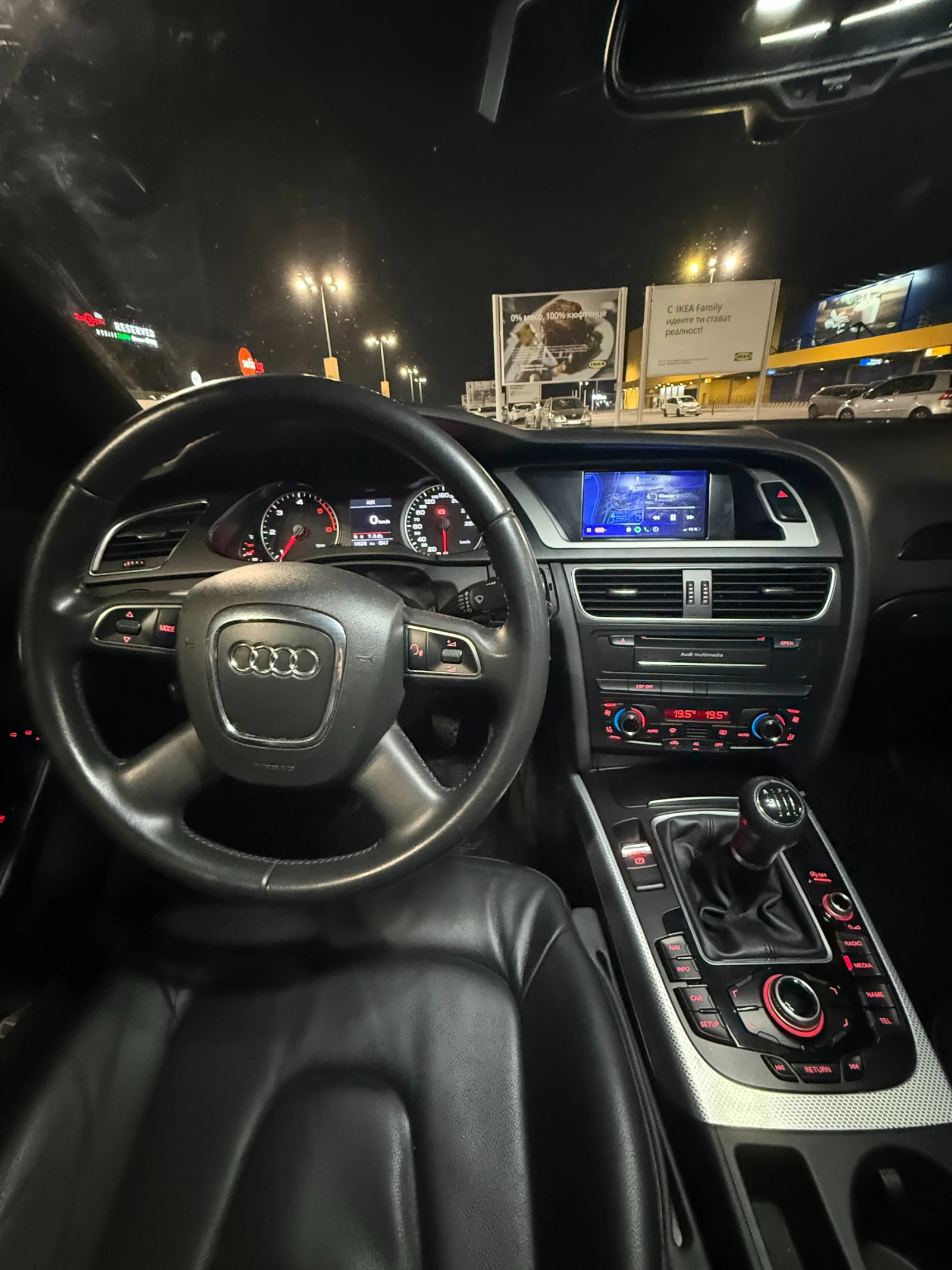 Audi A4 2.0TDI, 143к.с., НАВИГАЦИЯ, CARPLAY, снимка 12 - Автомобили и джипове - 54347983