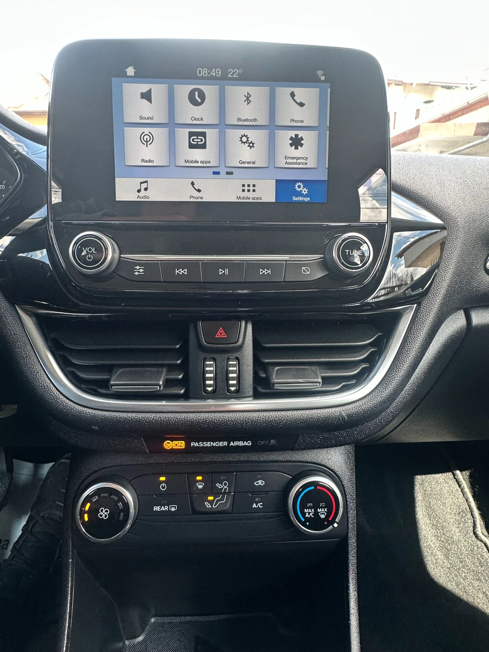 Ford Fiesta 1.5D-85k.s-180000km-PDC-EURO6B-2018g, снимка 13 - Автомобили и джипове - 54568986