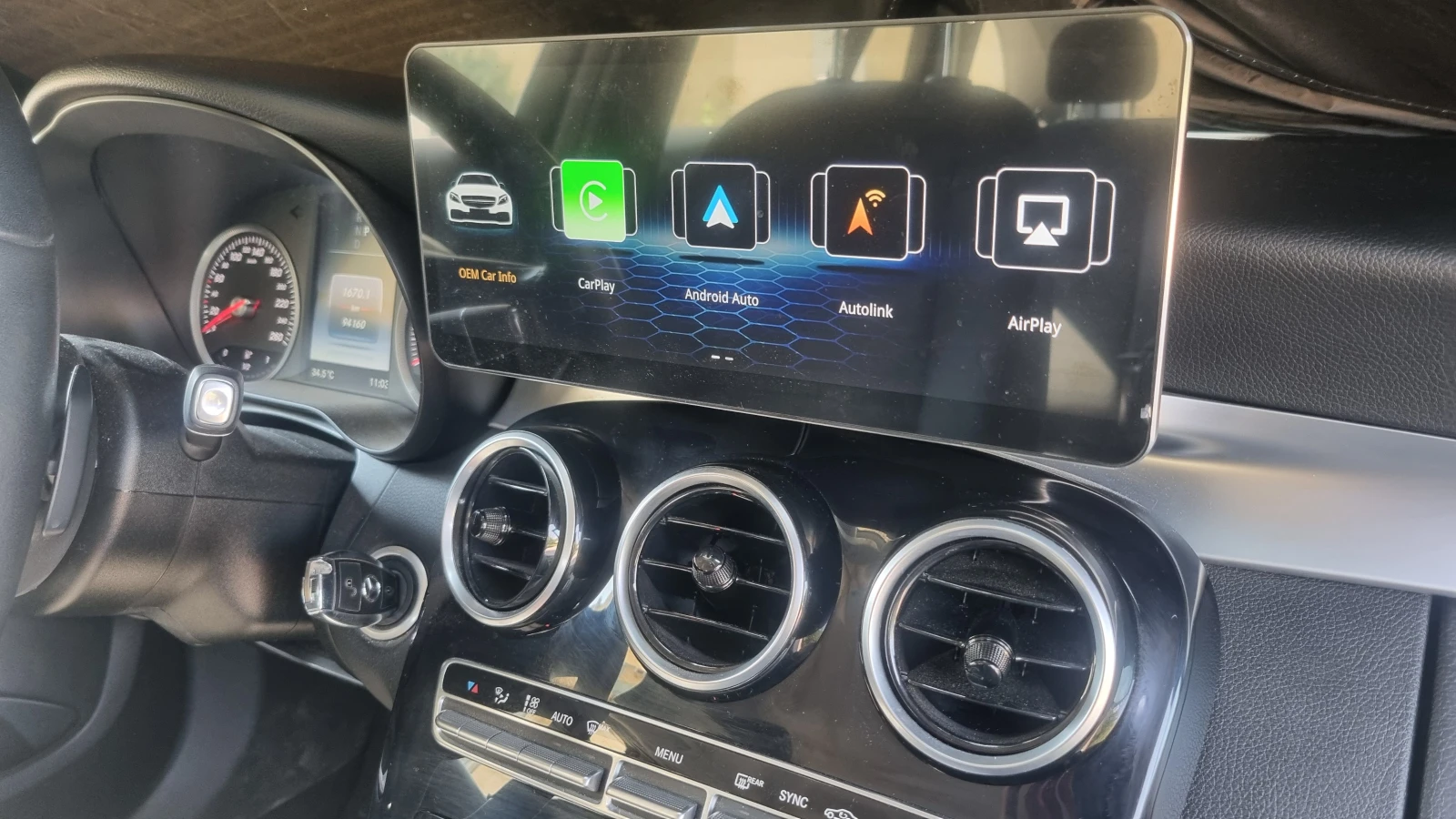 Mercedes-Benz C 220 220D  4matic 9 g-tronic, снимка 11 - Автомобили и джипове - 55347146