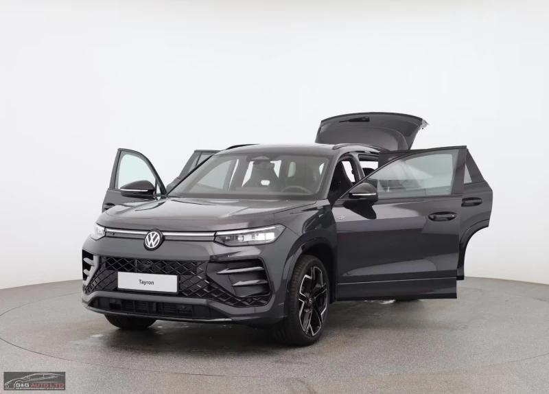 VW Tayron НОВ!1.5/150HP/R-LINE/PANO/DSG/H&K/CAM/BLACK/363v, снимка 2 - Автомобили и джипове - 50196541