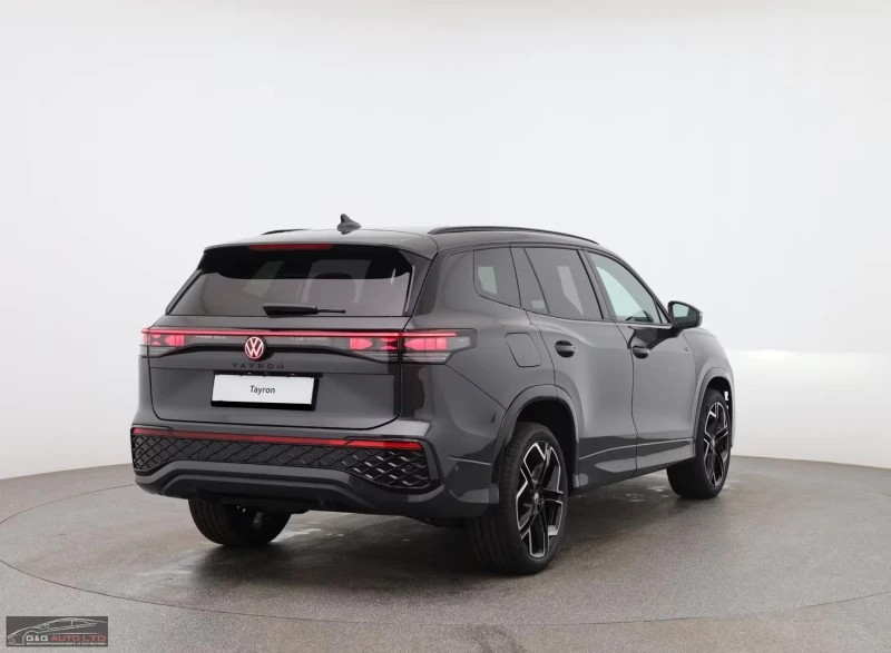 VW Tayron НОВ!1.5/150HP/R-LINE/PANO/DSG/H&K/CAM/BLACK/363v, снимка 3 - Автомобили и джипове - 50196541