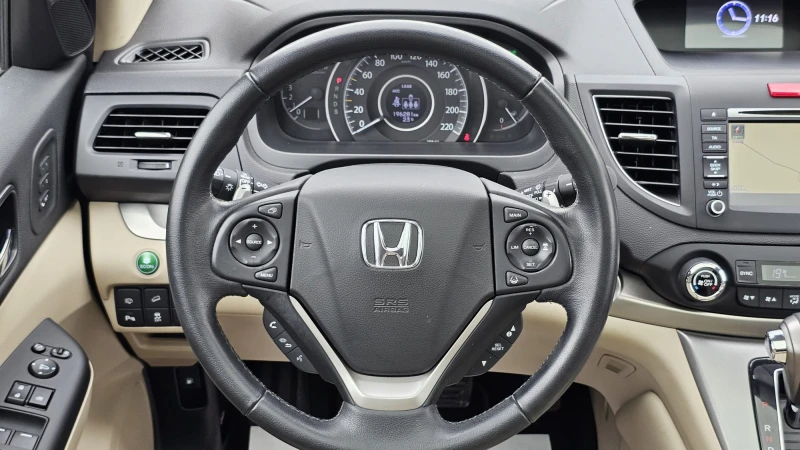 Honda Cr-v 2.0i-VTEC 4x4 CH-8бр. ДЖАНТИ-СЕРВИЗ ИСТ-ФУЛ-ЛИЗИНГ, снимка 10 - Автомобили и джипове - 51720287