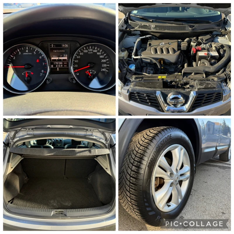 Nissan Qashqai 2.0i 6ск 4х4 SWISS , снимка 17 - Автомобили и джипове - 53132211