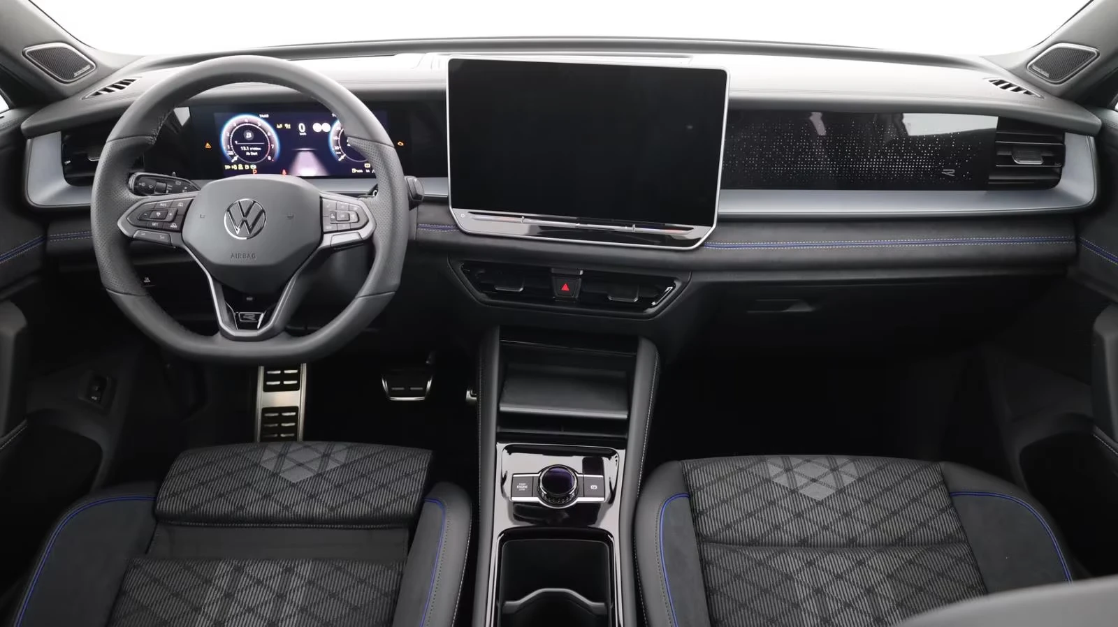 VW Tayron НОВ!1.5/150HP/R-LINE/PANO/DSG/H&K/CAM/BLACK/363v - изображение 10