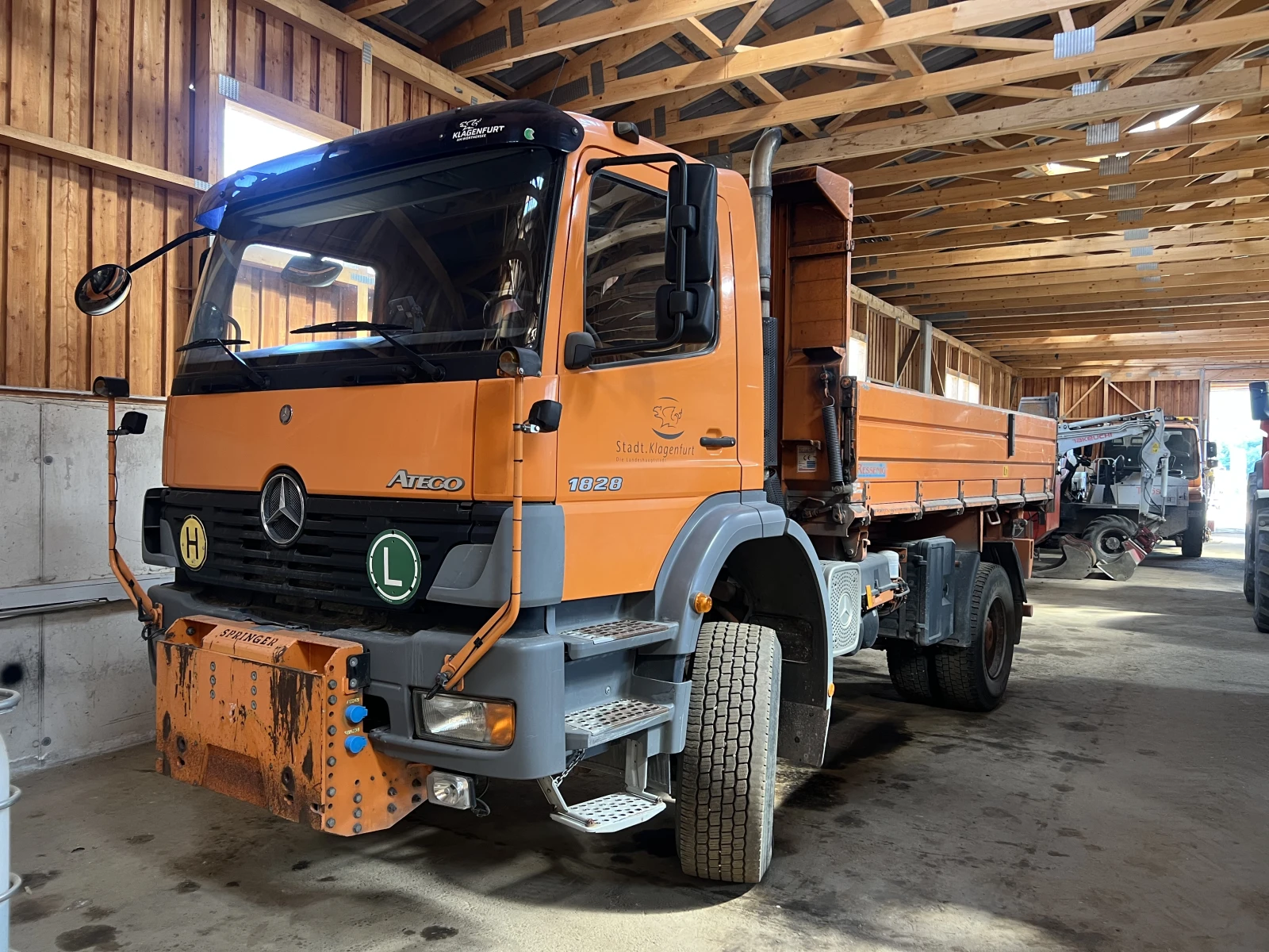 Mercedes-Benz Atego 4х4, Самосвал, Внос, ,  - изображение 2