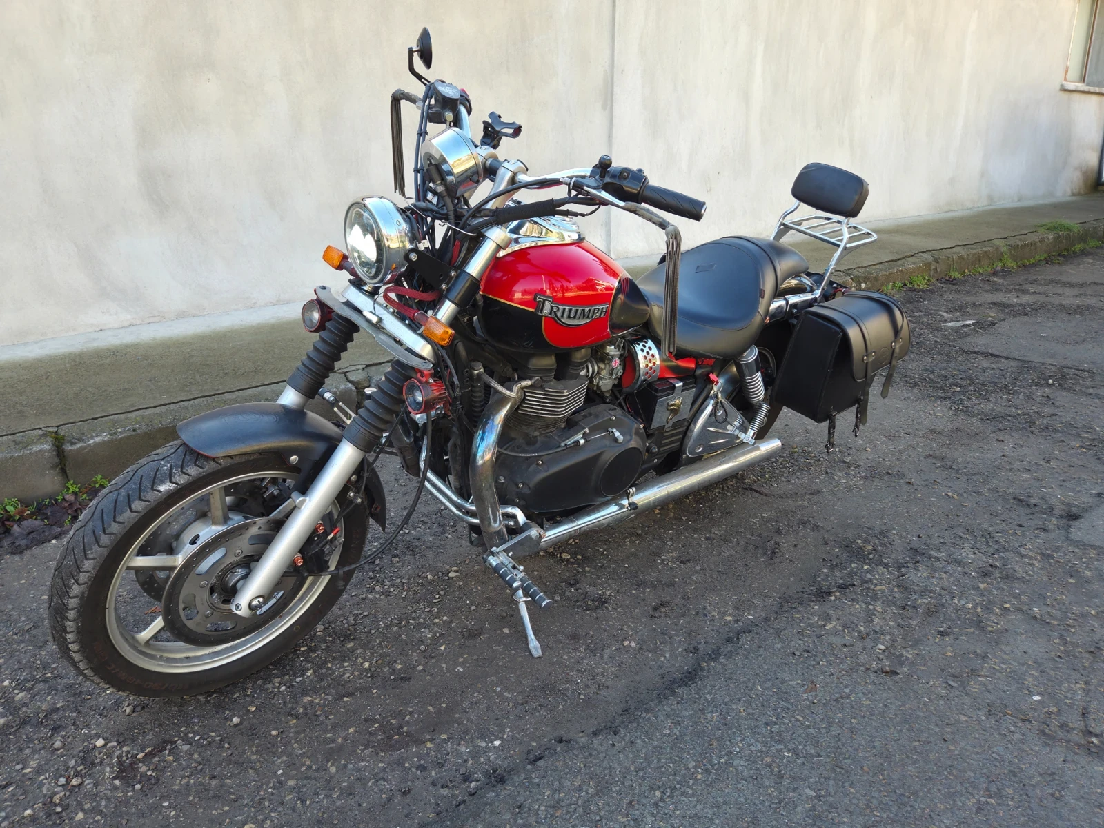 Triumph Speedmaster  Triumph Speedmaster внос Швейцария с Платено мито