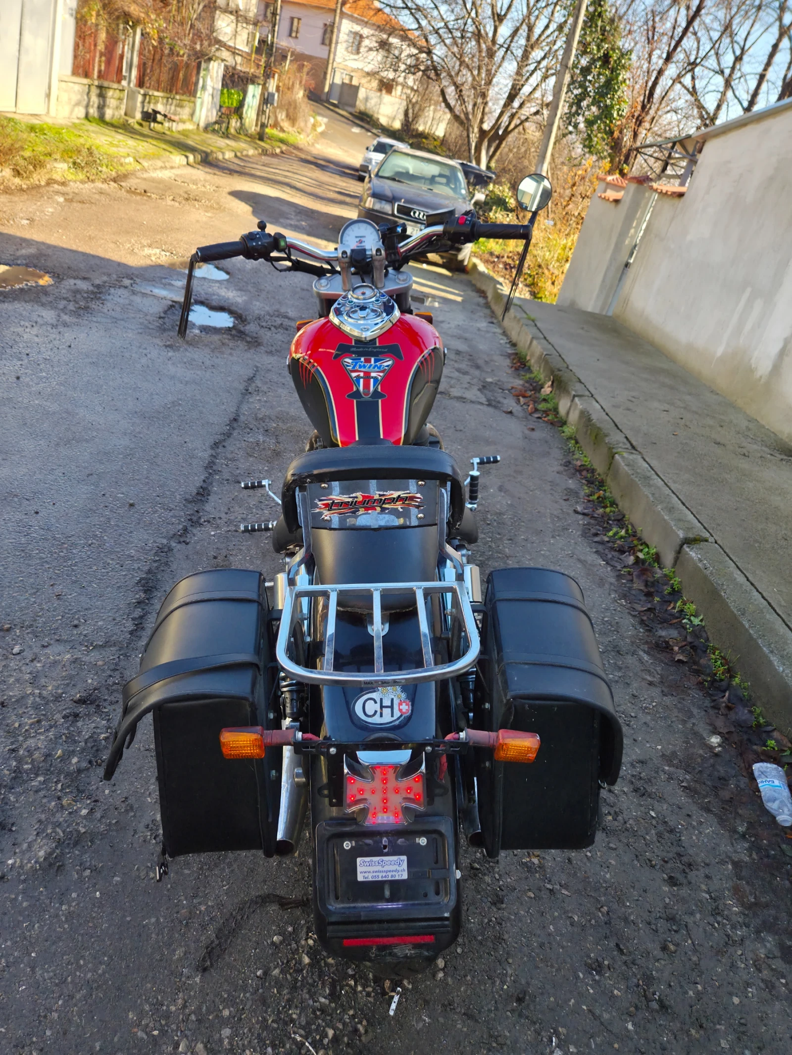 Triumph Speedmaster  Triumph Speedmaster внос Швейцария с Платено мито, снимка 5 - Мотоциклети и мототехника - 52207536