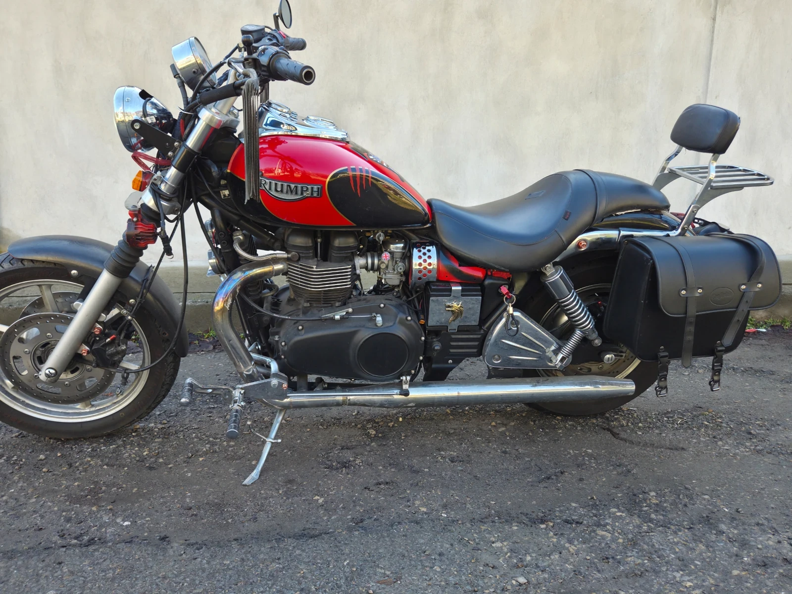 Triumph Speedmaster  Triumph Speedmaster внос Швейцария с Платено мито, снимка 3 - Мотоциклети и мототехника - 52207536