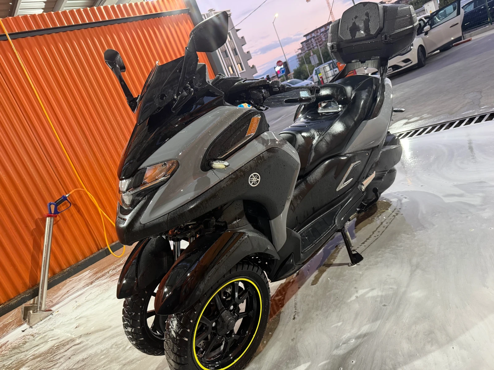Yamaha Tricity Уникат-Акрапович-Нардогрей!!, снимка 8 - Мотоциклети и мототехника - 54825161