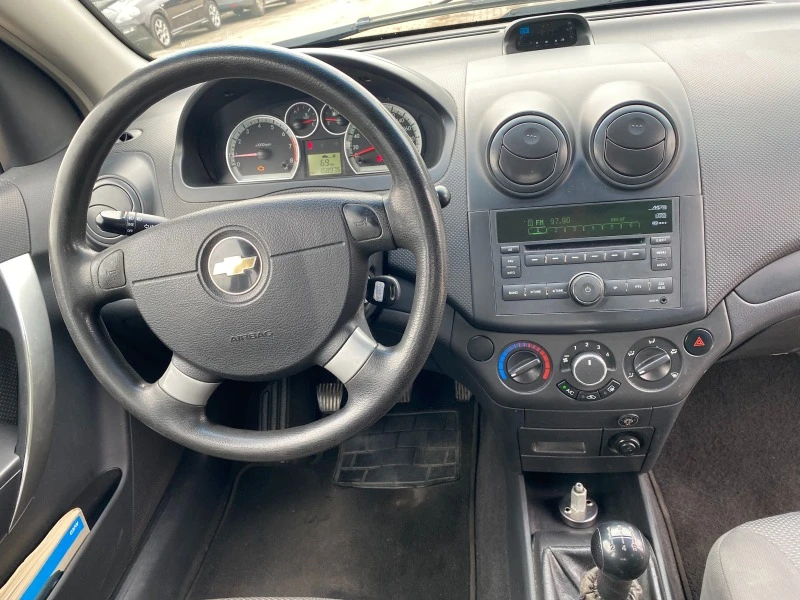 Chevrolet Aveo 1.2I/GAZ, снимка 14 - Автомобили и джипове - 44516265