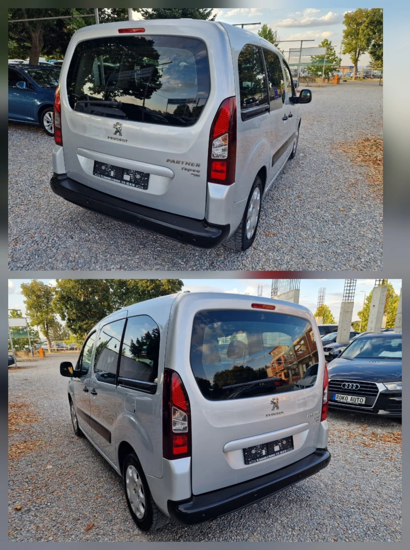 Peugeot Partner 1.6HDI-92k.s-EURO 5, снимка 7 - Автомобили и джипове - 51487542