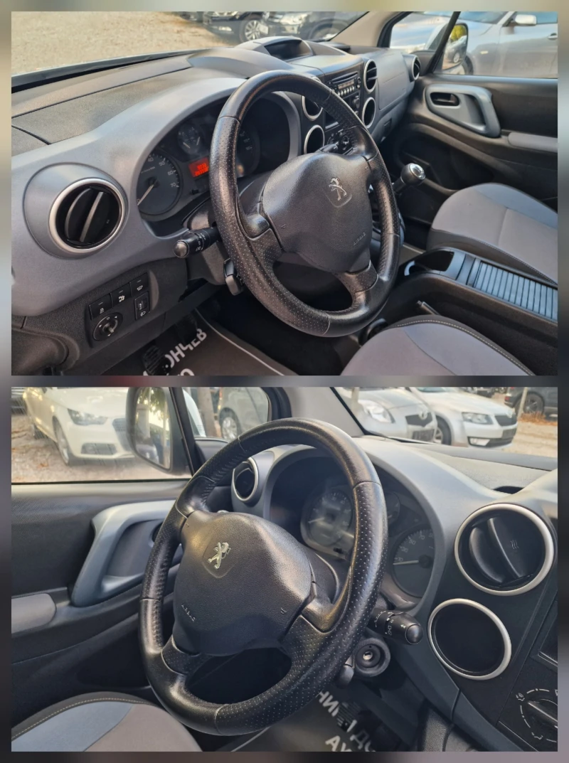 Peugeot Partner 1.6HDI-92k.s-EURO 5, снимка 12 - Автомобили и джипове - 51487542