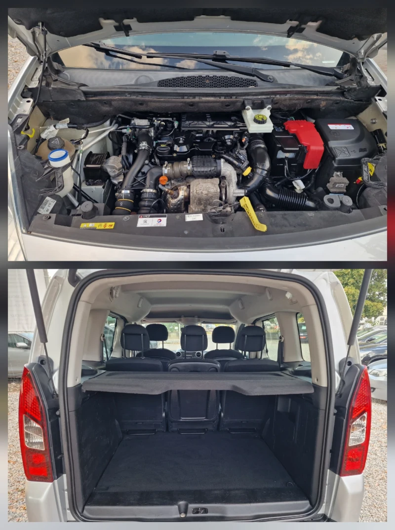 Peugeot Partner 1.6HDI-92k.s-EURO 5, снимка 17 - Автомобили и джипове - 51487542