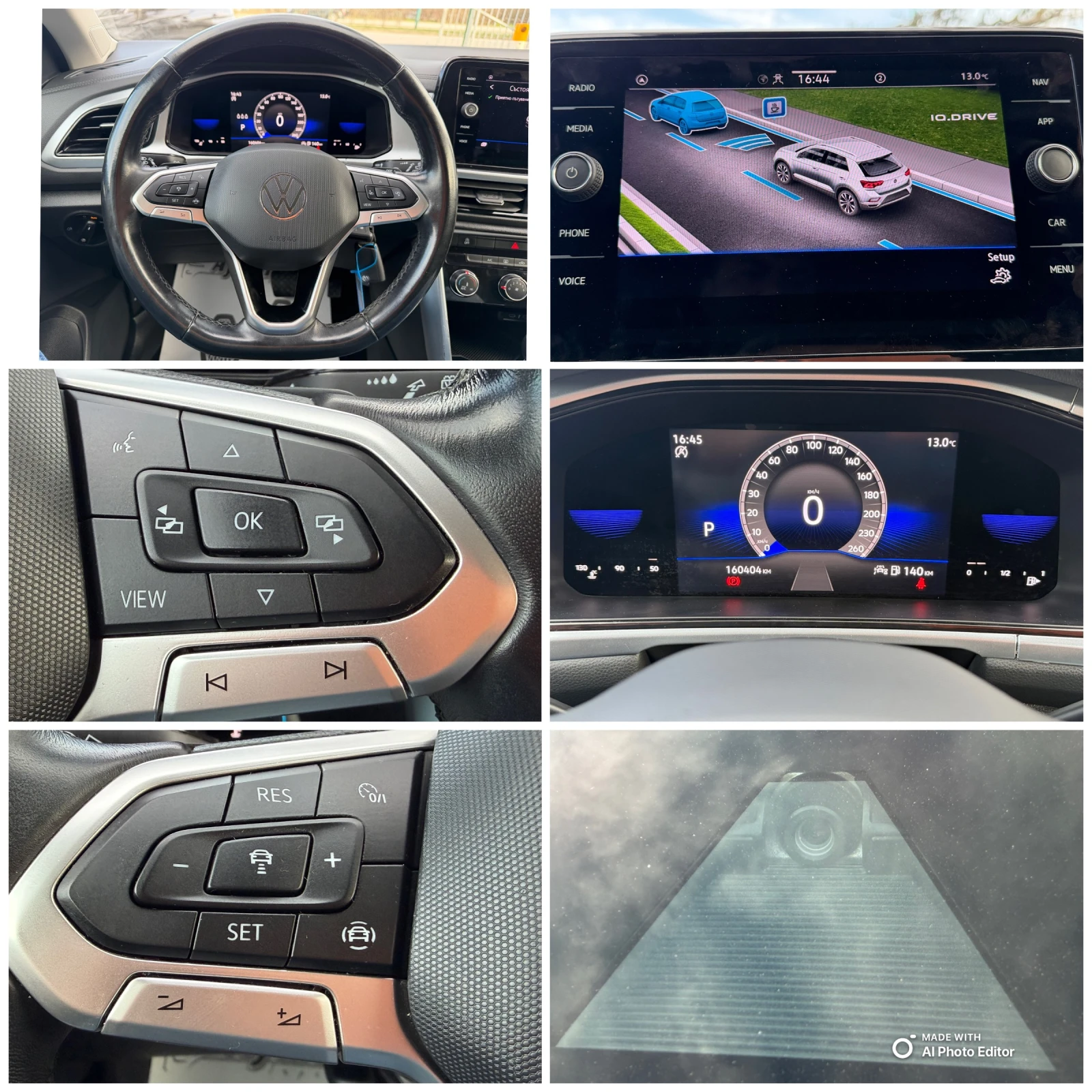 VW T-Roc 2.0 TDI AVT KAMERA LED, снимка 13 - Автомобили и джипове - 53915171