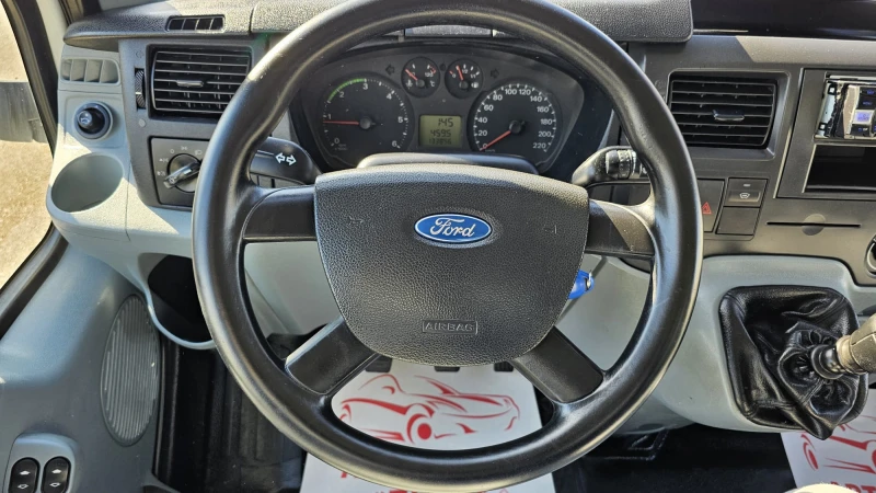 Ford Transit 2.4TDCi 6SP CH-ПЪЛНА ИСТОРИЯ-ТОП СЪСТ.-ЛИЗИНГ, снимка 9 - Бусове и автобуси - 53505809