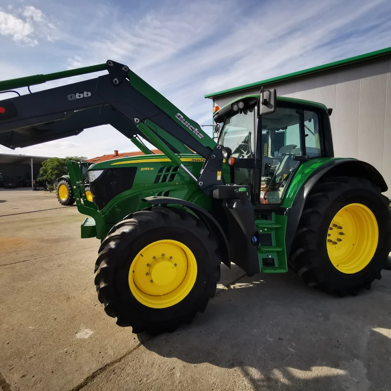 Трактор John Deere 6155M лизинг с първоначална вноска 20 %, снимка 3 - Селскостопанска техника - 43596462