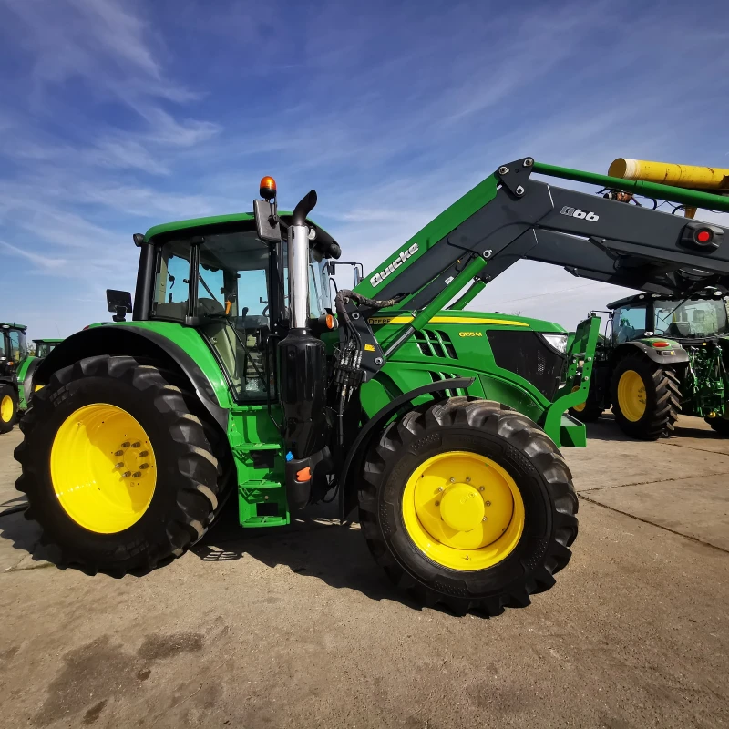 Трактор John Deere 6155M лизинг с първоначална вноска 20 %, снимка 2 - Селскостопанска техника - 43596462