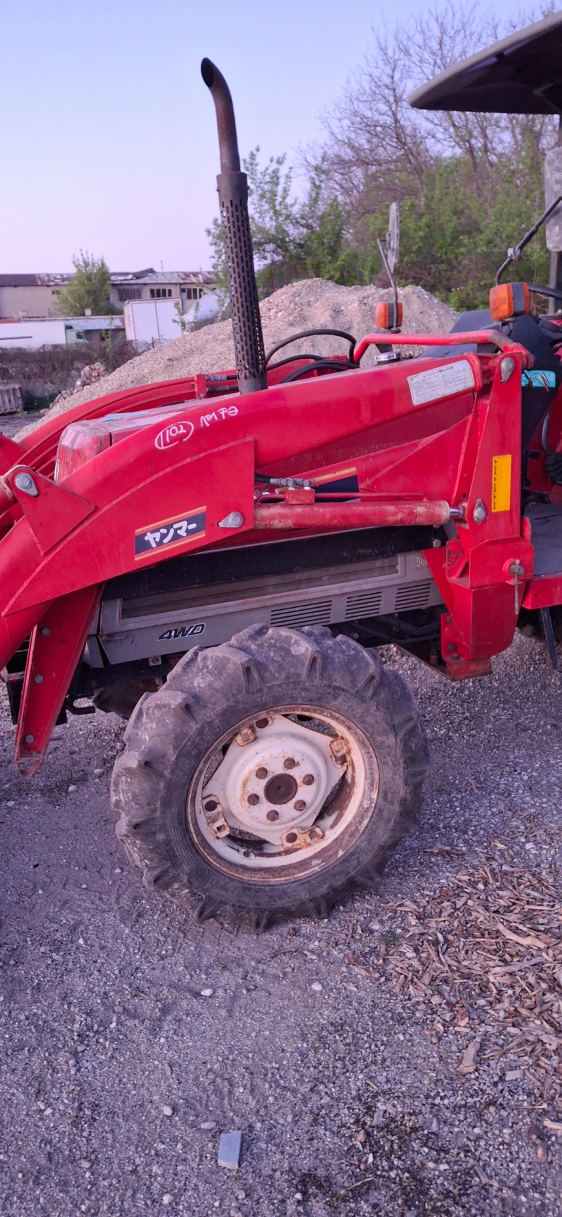 Трактор Yanmar F475, снимка 6 - Селскостопанска техника - 52136348