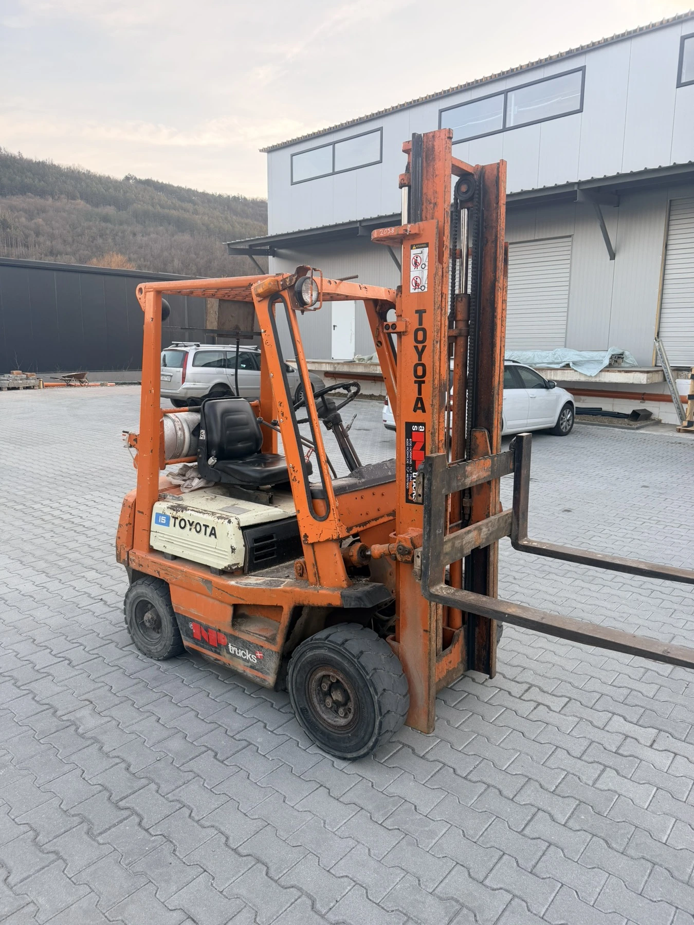 Мотокар Toyota, снимка 3 - Индустриална техника - 54283307