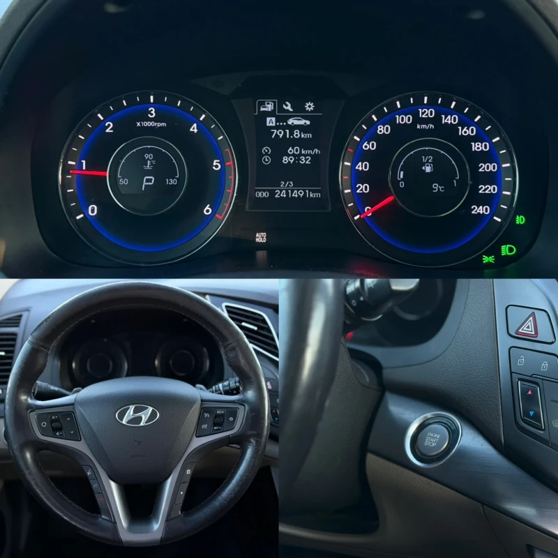 Hyundai I40  1.7 CRDi / ФЕЙС / АВТОМАТ / ПРЕМИУМ, снимка 10 - Автомобили и джипове - 52562365