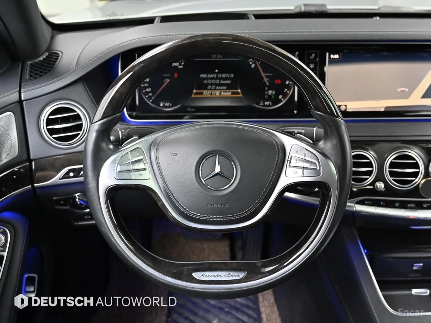 Mercedes-Benz S 400 LONG* HUD* МОНИТОРИ* КОЖА* ОБДУХВ* ПАНО* НАВИ, снимка 12 - Автомобили и джипове - 55584020