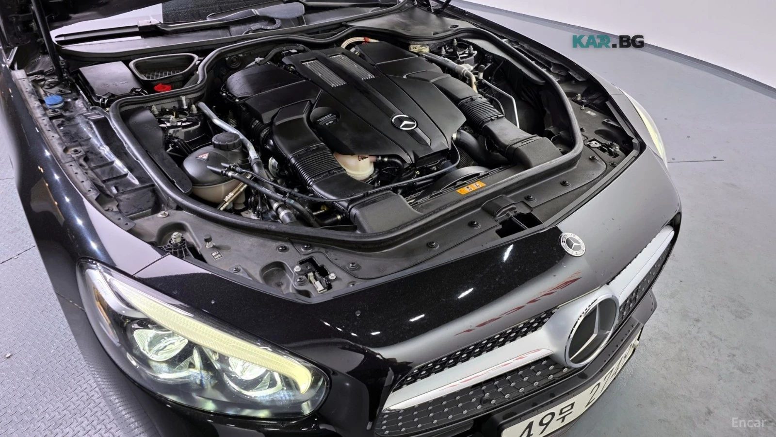Mercedes-Benz SL 400 DISTRONIC* ПОДГРЕВ* ОБДУХВАНЕ* HARMAN* МАСАЖИ* , снимка 17 - Автомобили и джипове - 55835328