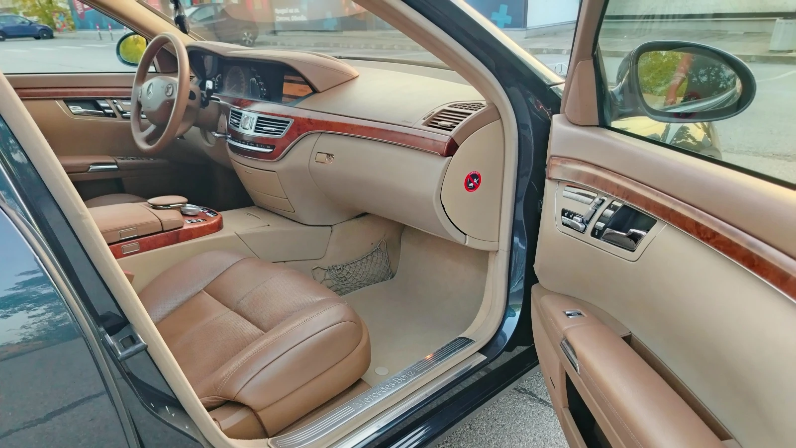 Mercedes-Benz S 500 5.5л. ГАЗ, снимка 14 - Автомобили и джипове - 55877885