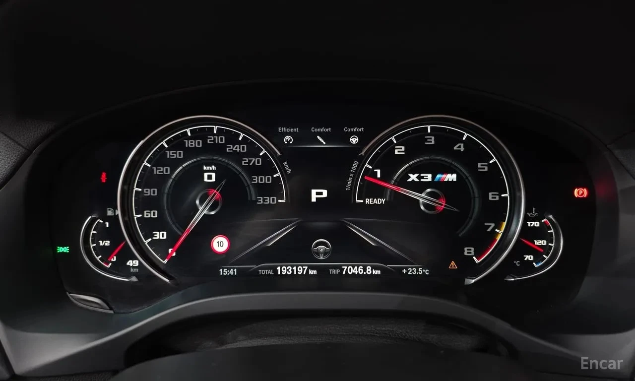 BMW X3 M / 360 / HUD / ОБДУХВАНЕ / Harman Kardon, снимка 8 - Автомобили и джипове - 55949531