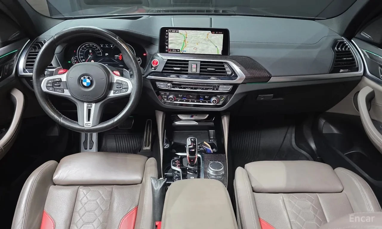 BMW X3 M / 360 / HUD / ОБДУХВАНЕ / Harman Kardon, снимка 7 - Автомобили и джипове - 55949531
