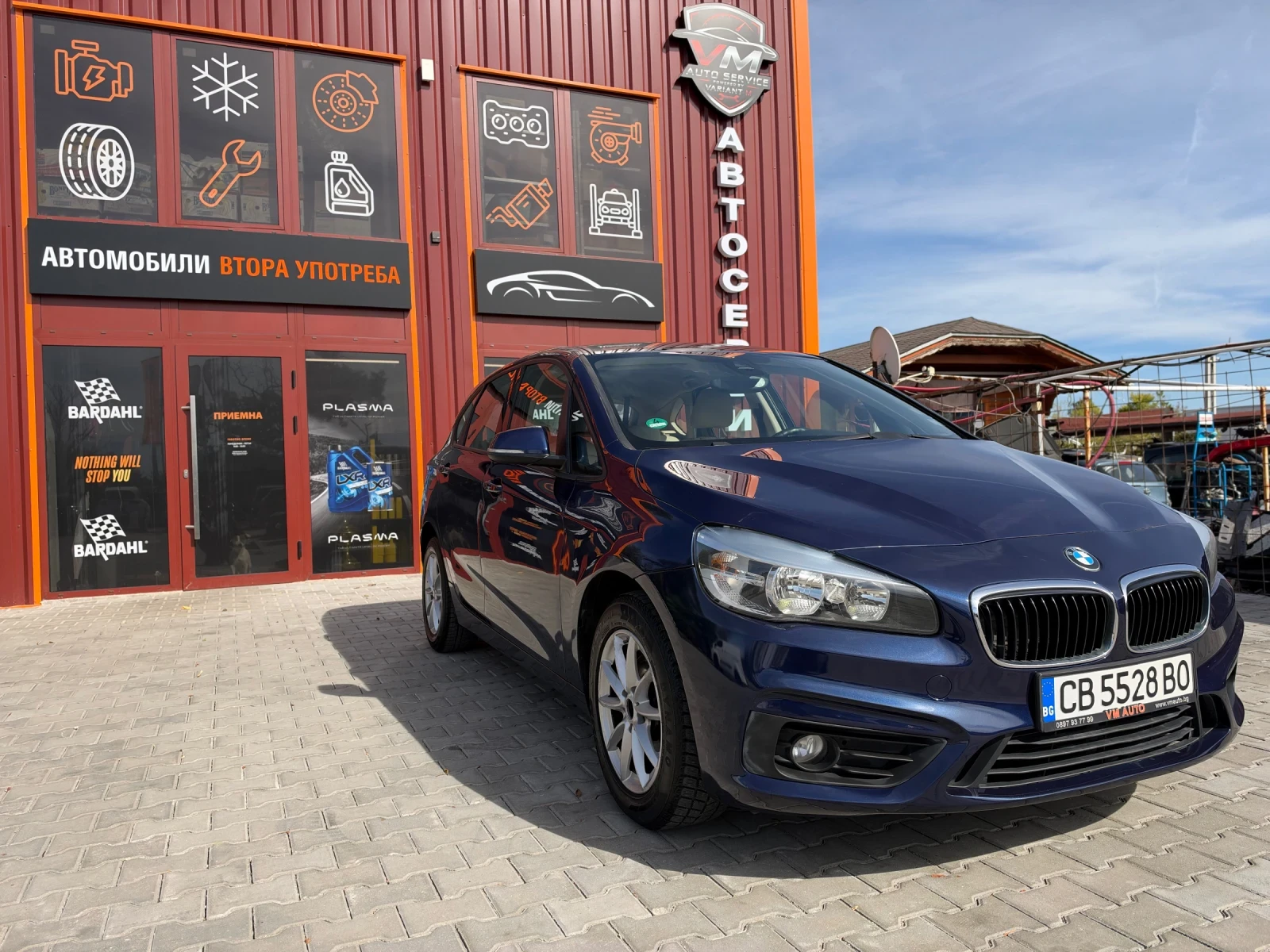 BMW 2 Active Tourer 218d* 150* EUR6, снимка 8 - Автомобили и джипове - 56326811