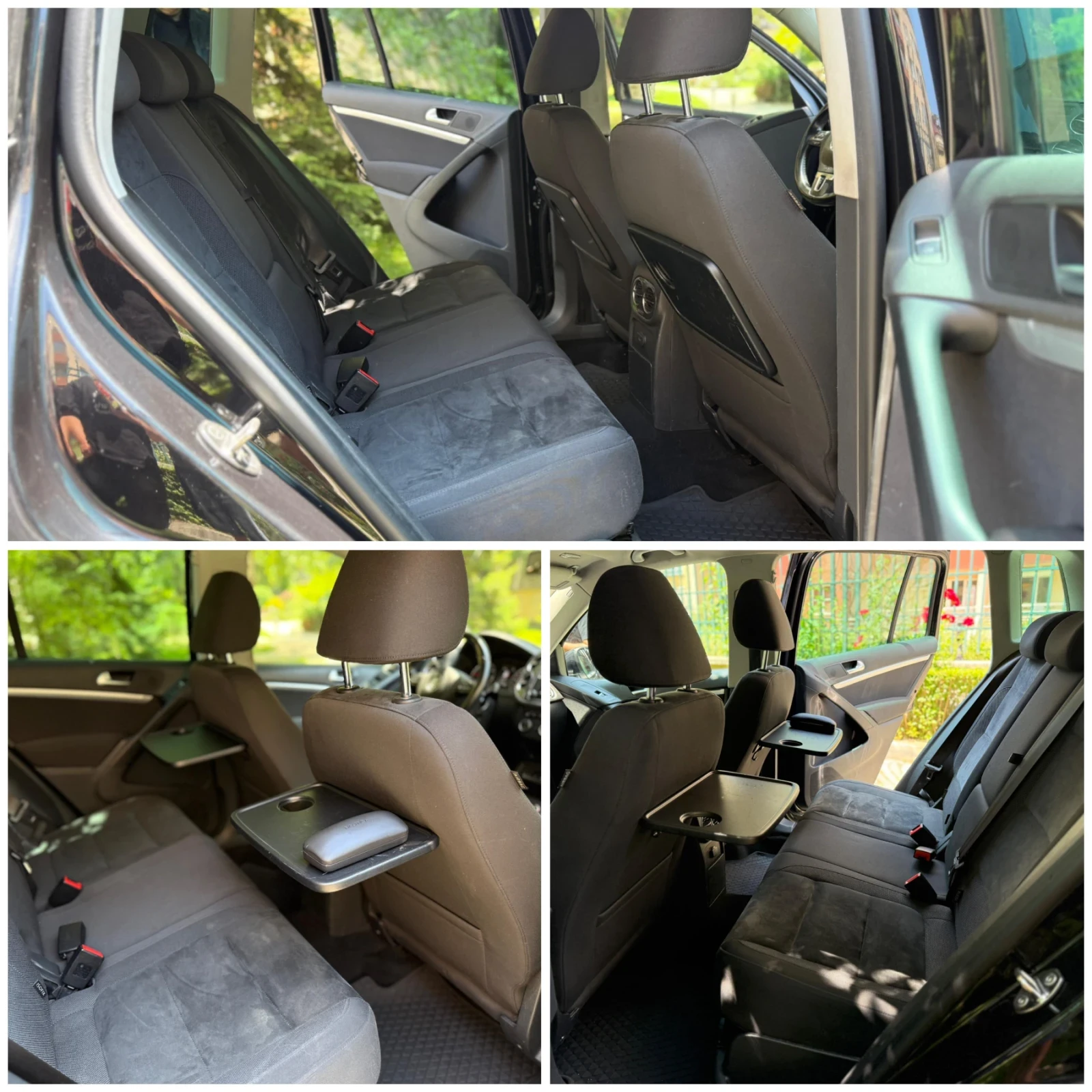 VW Tiguan 2.0TDI-4Motion / СЕРВИЗНА ИСТОРИЯ / 2Х Гуми , снимка 13 - Автомобили и джипове - 54835311