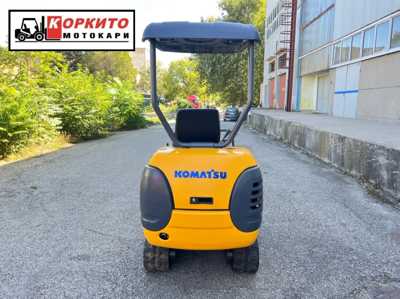 Багер Komatsu PC12R / Като Нов!!!, снимка 4 - Индустриална техника - 47214683