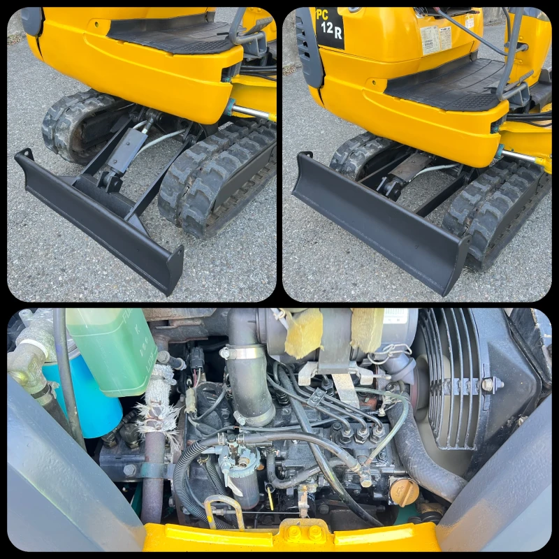 Багер Komatsu PC12R / Като Нов!!!, снимка 12 - Индустриална техника - 47214683