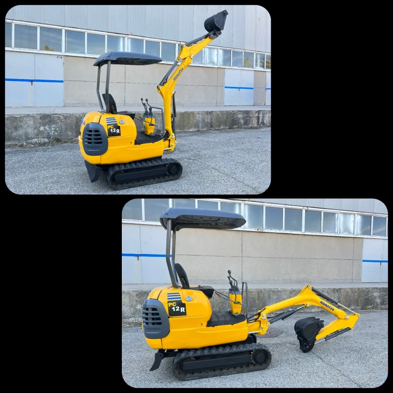 Багер Komatsu PC12R / Като Нов!!!, снимка 15 - Индустриална техника - 47214683